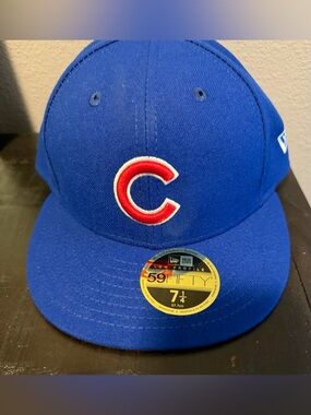 Chicago cubs new era 59fifty 7 1/4 low profile fitted hat- nwt